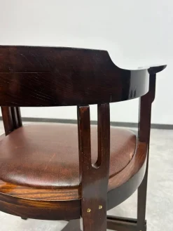 Pamono Secession Armchair by Anton Pospischil, 1901 Best