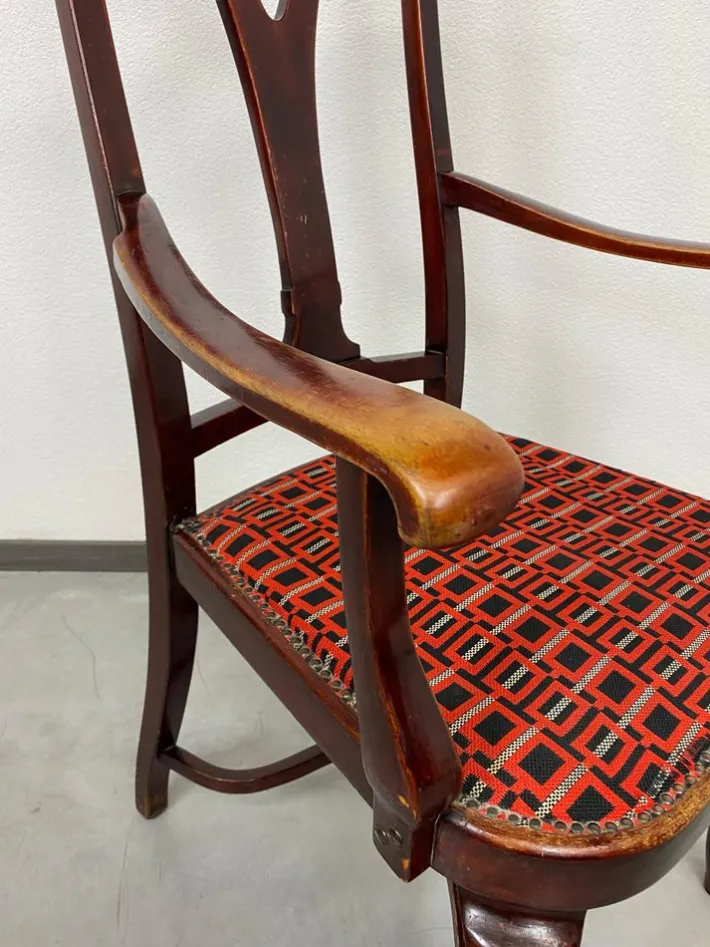 Pamono Secession Armchairs attributed Adolf Loos for Thonet, 1890s, Set of 2 Discount