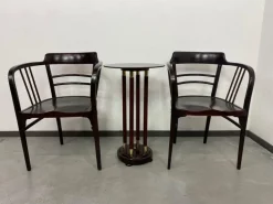 Pamono Secession No. 6093 Armchairs attributed to Otto Wagner for Thonet, 1890s, Set of 2 Sale