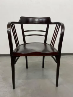 Pamono Secession No. 6093 Armchairs attributed to Otto Wagner for Thonet, 1890s, Set of 2 Sale