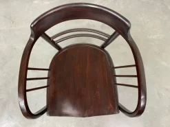 Pamono Secession No. 6093 Armchairs attributed to Otto Wagner for Thonet, 1890s, Set of 2 Sale