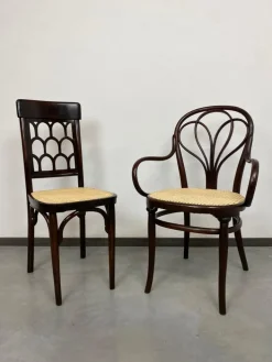 Pamono Secession No. 25 Desk Chair attributed to Thonet, 1890s Online