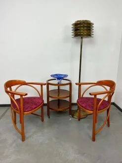 Pamono Secession No. 81 Tripod Chairs attributed to Thonet, 1930s, Set of 2 Sale