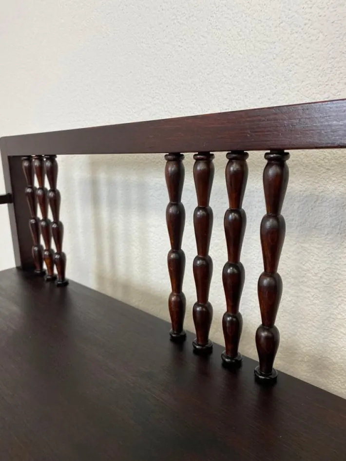 Pamono Secession Wood Bookshelf, 1890s