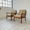 Pamono Senator Easy Chairs by Ole Wanscher for Cado, 1960s, Set of 2 Best