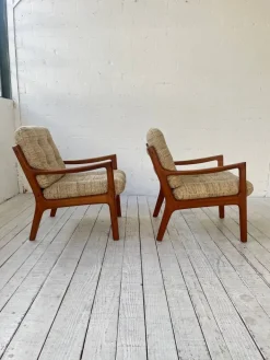 Pamono Senator Easy Chairs by Ole Wanscher for Cado, 1960s, Set of 2 Best