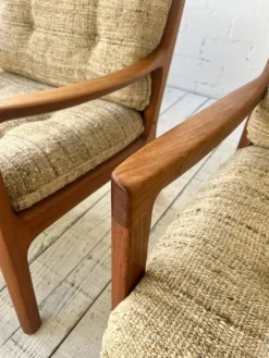 Pamono Senator Easy Chairs by Ole Wanscher for Cado, 1960s, Set of 2 Best