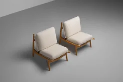 Pamono Set of 790 Lounge Chairs by Joseph André Motte for Steiner, France, 1960s Sale