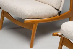 Pamono Set of 790 Lounge Chairs by Joseph André Motte for Steiner, France, 1960s Sale