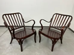 Pamono Set of Art Deco A752F Chairs by Josef Frank for Thonet, 1930s Clearance