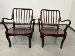 Pamono Set of Art Deco A752F Chairs by Josef Frank for Thonet, 1930s Clearance
