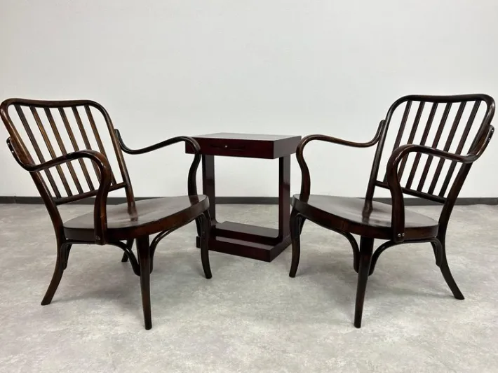 Pamono Set of Art Deco Armchairs by Jozef Frank for Thonet, 1930s Discount
