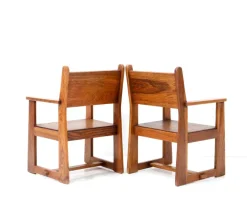 Pamono Set of Art Deco Children's Armchairs by Jan Wils for Eik en Linden, 1918 Sale