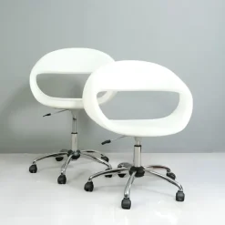 Pamono Set of Baba Sintesi Tolomei Swivel and Adjustable Armchairs for BBB Italia New