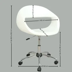 Pamono Set of Baba Sintesi Tolomei Swivel and Adjustable Armchairs for BBB Italia New