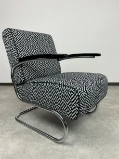 Pamono Set of Bauhaus S 411 Chairs from Thonet, 1940s Outlet