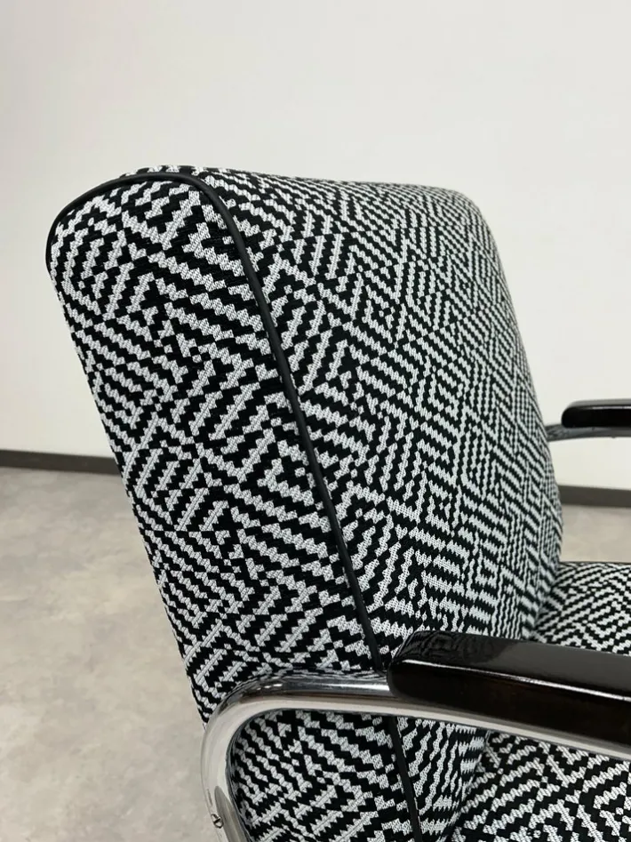 Pamono Set of Bauhaus S 411 Chairs from Thonet, 1940s Outlet