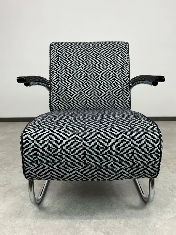 Pamono Set of Bauhaus S 411 Chairs from Thonet, 1940s Outlet