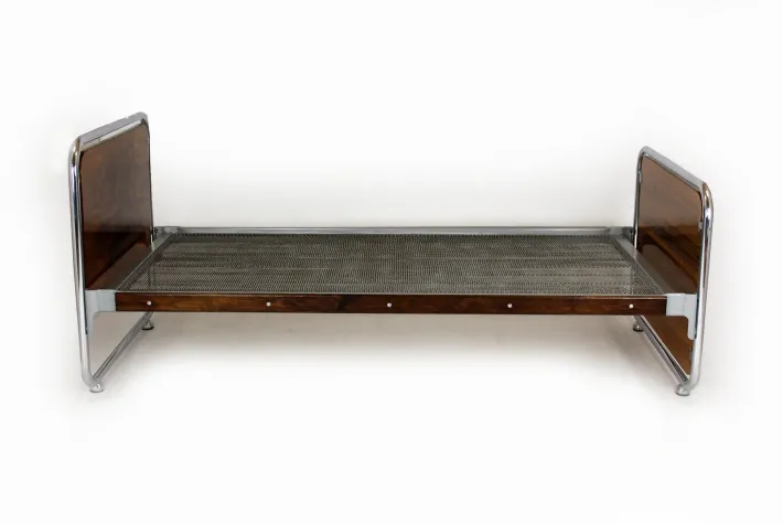 Pamono Set of Bauhaus Tubular Steel Beds, 1940s Outlet