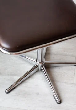 Pamono Set of Belgian Office Chairs by Unic Design, 1970