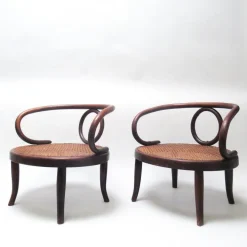 Pamono Set of Bentwood Childrens Chairs attributed to Michael Thonet for Gebrüder Thonet, 1890s Best