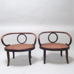 Pamono Set of Bentwood Childrens Chairs attributed to Michael Thonet for Gebrüder Thonet, 1890s Best