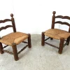 Pamono Set of Brutalist Children Chairs in the style of Charles Dudouyt, 1960s Discount
