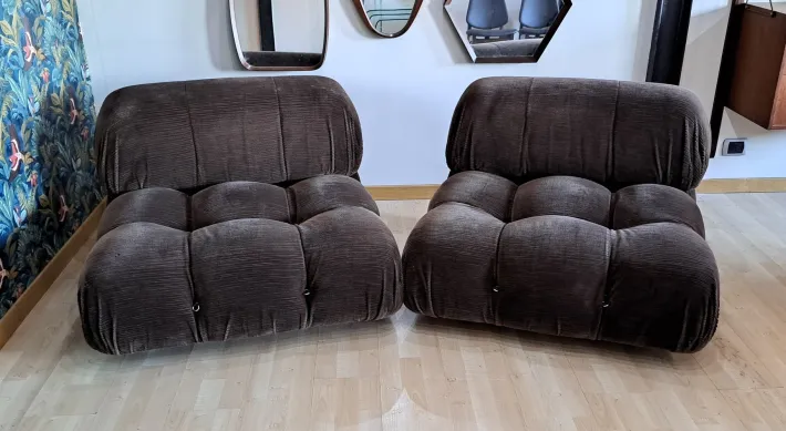 Pamono Set of Camaleonda Modular Sofa by Mario Bellini for B&b Italia, 1970