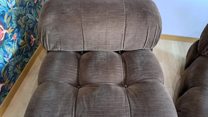 Pamono Set of Camaleonda Modular Sofa by Mario Bellini for B&b Italia, 1970