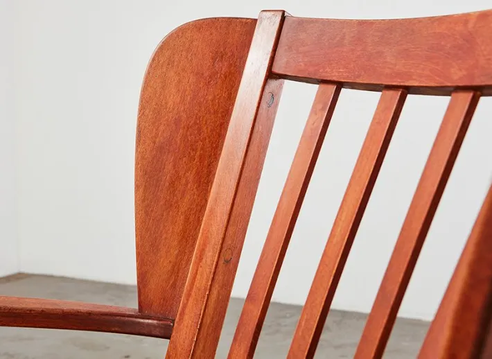 Pamono Set of Canada Easy Chairs by Christian E. Hansen for Fritz Hansen, Denmark, 1940s New