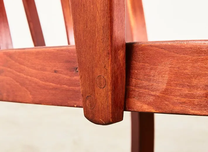 Pamono Set of Canada Easy Chairs by Christian E. Hansen for Fritz Hansen, Denmark, 1940s New