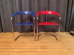 Pamono Set of Canasta Chairs from Arrben, Italy, 1970s-1980s Outlet