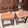 Pamono Set of Carved Children's Chairs, 1600s Hot