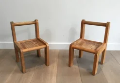Pamono Set of Children's Chairs by Svend Langkilde, 1970s Outlet