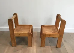 Pamono Set of Children's Chairs by Svend Langkilde, 1970s Outlet