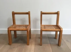 Pamono Set of Children's Chairs by Svend Langkilde, 1970s Outlet