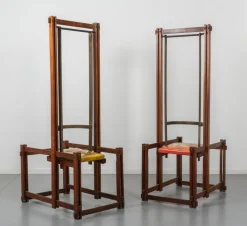 Pamono Set of Children's Swing Chairs, 1930s Best