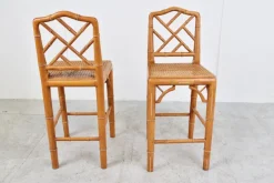 Pamono Set of Faux Bamboo Children Chairs, 1960s Online