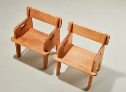 Pamono Set of First Edition Peter's Child Chairs by Hans Wegner for Fredericia, Denmark, 1944 Best