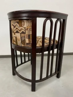 Pamono Set of Fledermaus Armchairs by Josef Hoffmann for Thonet, 1907