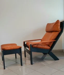 Pamono Set of Inca Chaise Longue and Ottoman by Peter Opsvik for Westnofa, 1970s Discount