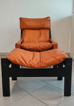 Pamono Set of Inca Chaise Longue and Ottoman by Peter Opsvik for Westnofa, 1970s Discount