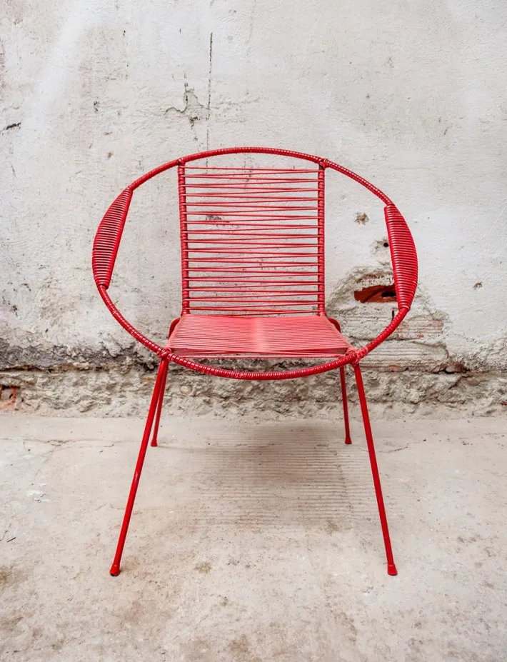 Pamono Set of Italian Iron and Plastic Childrens Chairs, 1950s Outlet
