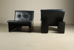 Pamono Set of Jeans Rondo Easy Chairs by Erik Deforce for Hi-Plan, 1970s New