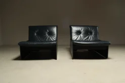 Pamono Set of Jeans Rondo Easy Chairs by Erik Deforce for Hi-Plan, 1970s New