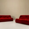 Pamono Set of Kali 3-Seater and 2-Seater Sofa by Michel Ducaroy for Ligne Roset, France, 1970s Clearance
