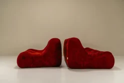 Pamono Set of Kali 3-Seater and 2-Seater Sofa by Michel Ducaroy for Ligne Roset, France, 1970s Clearance