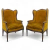 Pamono Set of Louis XVI Style Wing Chairs Hot