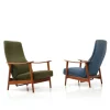 Pamono Set of Mid-Century Danish Teak Reclining Lounge Chairs, 1960s Discount