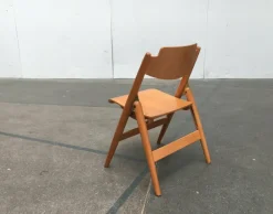 Pamono Set of Mid-Century German SE 18 Children Folding Chairs by Egon Eiermann for Wilde+spieth, 1950s Online